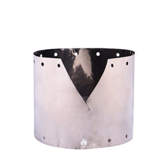 Titanium Ultra-light Wind Shield For Gas-burner Alcohol Stove Portable Folding Camping Equipment Outdoor Cooking Guard