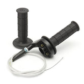 7/8inch 22mm Handlebar Hand Grip with Throttle Cable Motorcycle Bike Universal