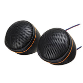 2Pcs WEAH-6670 30W Car External Midrange Mid-range Small Speakers Hi-Fi High-Fidelity Speakers