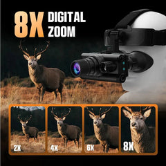 GreenZech Optic-600 Pro | 4K Night Vision Monocular | Dual OLED Display & 40MP Digital Infrared Observation Tool