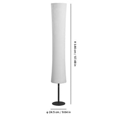 57'' Smart LED Floor Lamp RGB Music Fabric Standing Dimmable Light APP+Remote