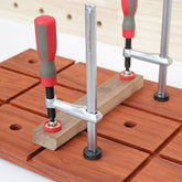 F-Type Metal Fixing Fixture - Durable Steel Clamp with Integrated Forging, Corrosion Resistant, Secure & Easy to Use