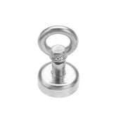 20mm 9kg Neodymium Recovery Magnet Metal Detector Eyebolt Circular Ring Magnet
