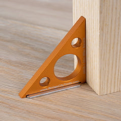 Mini Miter Square - Pocket-Sized Precision Tool for Perfect Right Angles, Adjustable Magnetic Base, Durable Aluminum Alloy