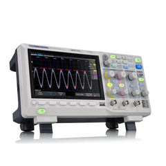 Digital Oscilloscope Grey 200 MHz 2 Channels Real-time Sampling 1 gsa/use 14 Mpts Record Length High-Speed Accurate Precision Tool