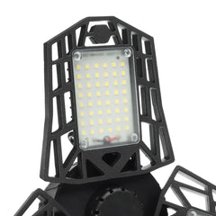 Foldable LED E27 Light Adjustable Deformation Ceiling Lamp Workshop Garage Home