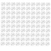 100Pcs Cross Tile Leveling System Base Spacer Recyclable Plastic Tools