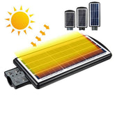 50/100/150LED Solar Powered Light Wall Street Lamp Sensor Floodlight IP65 Waterproof