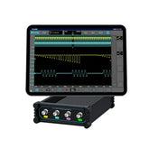 Portable Split-Type Oscilloscope with 200MHz Bandwidth 1GSa/s Sampling Rate and High Capacity Battery Ideal for Fieldwork and Automotive Diagnostics