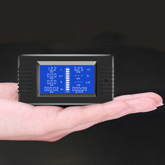 DC Multi function Battery Monitor Meter 50A/200A/300A LCD Display Digital Current Multimeter Voltmeter Ammeter for Cars RV Solar System