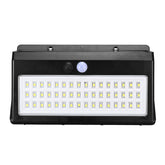 Outdoor LED Solar Powered Light 3 Modes PIR Sensor Security Waterproof Wall Lamp for Garden Street