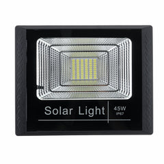 10W 25W 45W 65W Solar Panel with 2 Wall Lights Waterproof Remote Control Flood Light Park Yard Garden Driveway