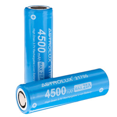 190000CD Anduril UI IPX7 Power Bank Torch With 28A 3.7V 21700 Li-ion Battery