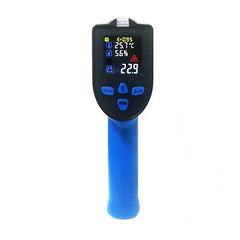-50~500 Dual Laser Non Contact Digital Infrared Thermometer Industrial Temperature Measuring Tool with K Type Thermocouple Probe