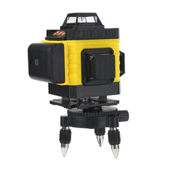 360 Rotary 16 Lines Self Leveling Laser Level 4D Green Beam Auto Measuring Tool