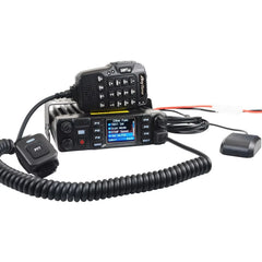 Plus VHF UHF Air Band Receive GPS APRS bluetooth PTT DMR Digital Repeater Function FM Mobile Radio AES256