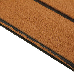 240cm x 90cm x 5mm EVA Foam Teak Sheet Boat Yacht Synthetic Teak Decking With Glue