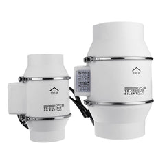 4/6/8 Inch Ventilation Inline Extractor Fan Window Wall Kitchen Toilet Exhaust Blower45W 75W 135W