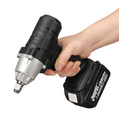 588N.M 1/2" LED Cordless Electric Impact Wrench Drivers Tool W/ None/1/2 Battery Also For Makita 18V Battery