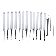 15 In 1 Stainless Steel Hook Lock Pick Set Locksmith tool