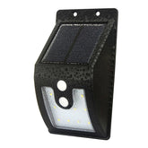 3 in 1 Function Solar Power Motion Sensor LED Light Garden Yard Corridor Waterproof IP65 Wall Lamp