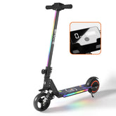 Kids Electric Scooter, 21.6V 2.5Ah, 130W Motor, Max Speed 14KM/H, 6.5in Folding Electric Scooter, 5-8KM Range, Max Load 70Kg Children Electric Scooter