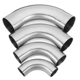 OD 90 Degree Exhaust Pipe Bends Tube Elbows Stainless Steel