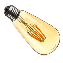8W Golden Cover Dimmable Retro Vintage Filament LED Bulb Light Lamp AC110/220V