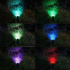 7LED Garden Lawn Light Outdoor LED Spike Lamp Bulbs Path Landscape Waterproof Spotlight