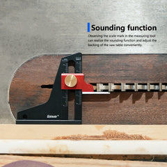 Woodworking Height Gauge - Dual-Scale Precision, Lightweight Aluminum, Depth Measurement, Ergonomic Design, 0-50mm Range