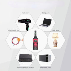 Radiation Dosimeter EMF Meter Electromagnetic Radiation Wave Detector