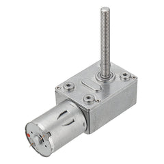 50mm-M6 Screw Worm Gear Motor DC 12V 18/23RPM Self-locking Reduction Gear Motor