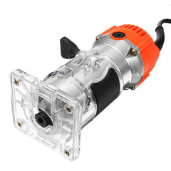 1200W 220V 6.35mm 1/4" Electric Hand Trimmer Wood Laminate Palm Router Joiner Tool