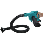 2 IN 1 Cordless Electric Air Blower & Suction Handheld Leaf Computer Dust Collector Cleaner Power Tool