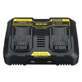 Dual Charger DCB200 DCB115 Lithium-Ion Battery DCB112 DCB105/015 Power Tool Battery Charger