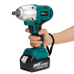 1600N.M Electric Impact Wrench Brushless Rechargeable Car Tires Power Tools