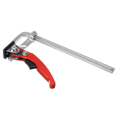 200mm Guide Rail F Clamp Ratchet F Clamp Manual Quick Fix Clamp Quick Clamping Tool for MFT Table and Guide Rail System Woodworking DIY Hand Tool