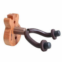 Flange FH-06S/06W Sapele Wood Wall Mount Acoustic Guitar Bass Violin Hanger Hook Guitar Stand