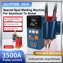 Dual-Mode Spot Welding Tool for Nickel-to-Nickel & Pure Nickel, High-Energy Double Pulse & Ultra-Low Internal Resistance