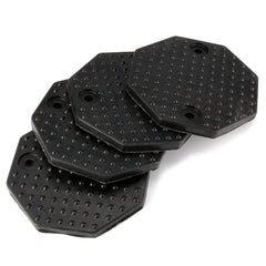 4PCS Octagon Rubber Arm Car Lift Tray Pad Accessories for Car Truck Substantial Rubber Mat