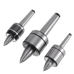 MT1/MT2/MT3 Live Center Morse Taper Lathe Tool 0.0002 Inch Revolving Milling Center