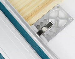 Aluminum Alloy Woodworking 260mm 90 Degree Track Saw Square Guide Rail Electric Circular Saw Track Engraving Machine