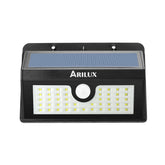 Wireless Solar Powered 45 LED Waterproof PIR Motion Sensor Outdoor Wall Light