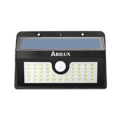Wireless Solar Powered 45 LED Waterproof PIR Motion Sensor Outdoor Wall Light