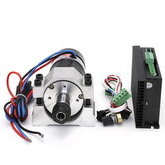 500W Brushless Spindle Motor with Brushless Spindle Driver and Clamp