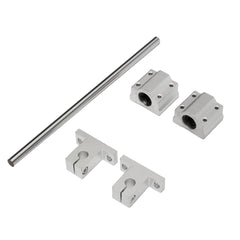 8mm Shaft 200-1000mm Length Optical Linear Rail Guide Support CNC Set