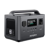 Portable Power Station 400W 256Wh LiFePO4 Battery, 300W AC & 120W Solar Charging for Reliable Backup for Camping,RV Outdoor Solar Generator