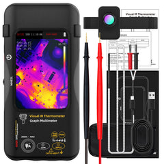 GreenZech Fusion-320 Series | 320x428 HD Thermal Imaging Multimeter | Professional 10A & 2000A Diagnostic Station