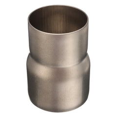 60mm to 51mm Motorcycle Mild Steel Exhaust Muffler Adapter Reducer Connector Pipe Tube