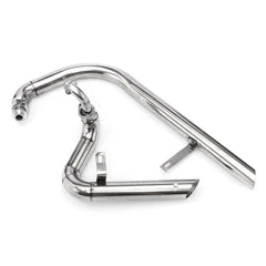 Cut Pipes Exhaust Muffler System With Silencer For Yamaha Virago V star XV125